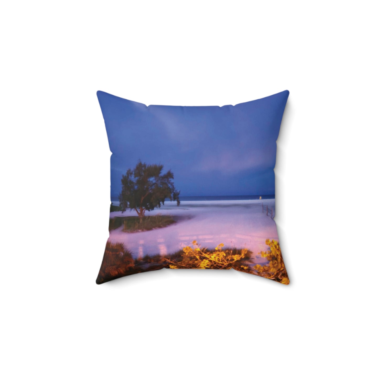 Spun Polyester Square Pillow