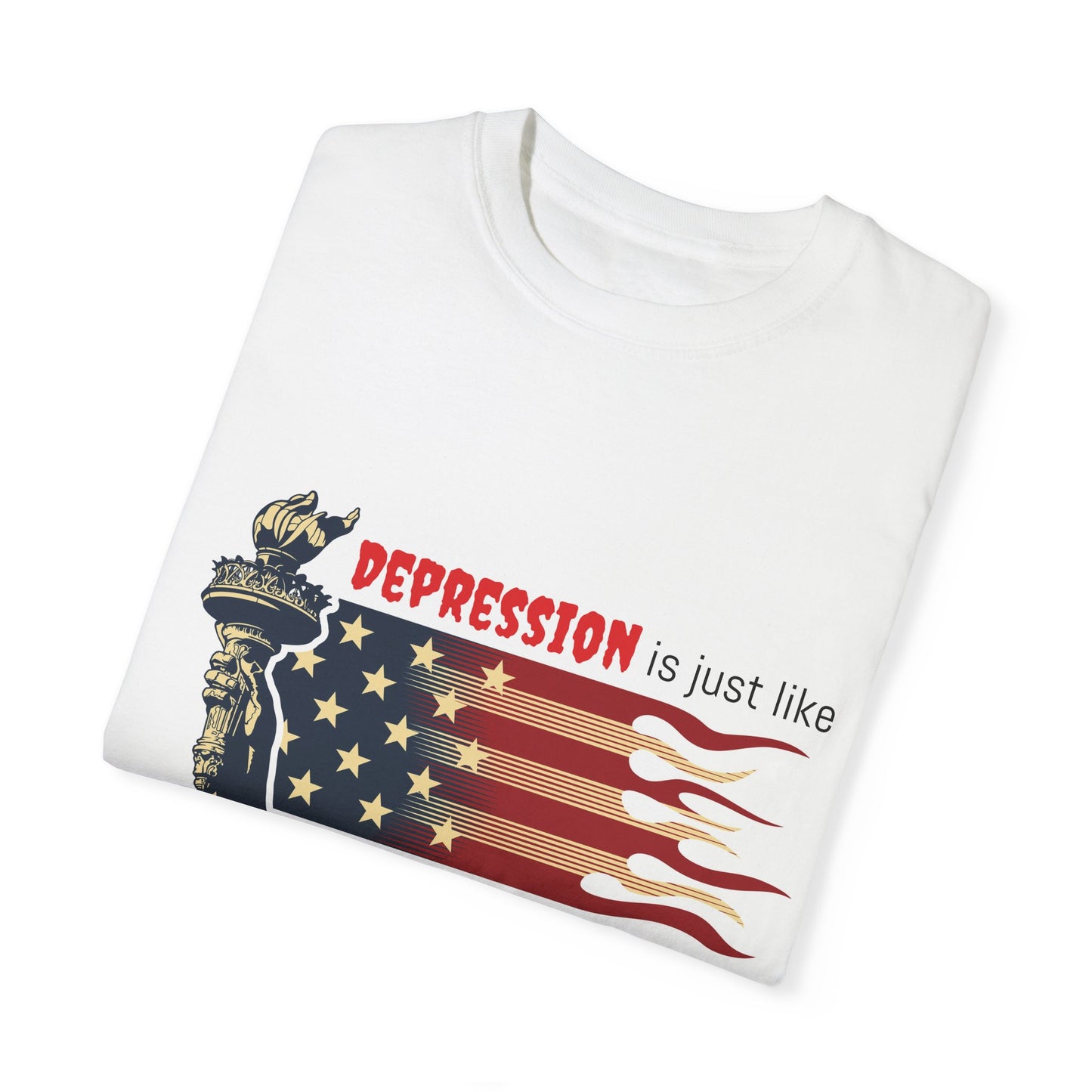 Unisex T-shirt "Depression & Taxes"