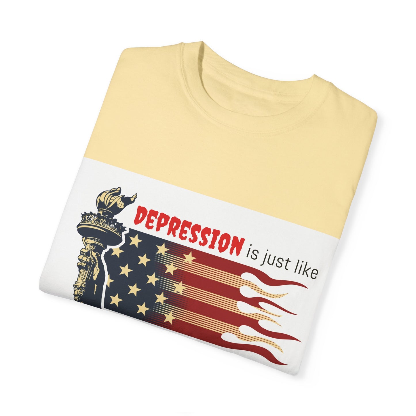 Unisex T-shirt "Depression & Taxes"