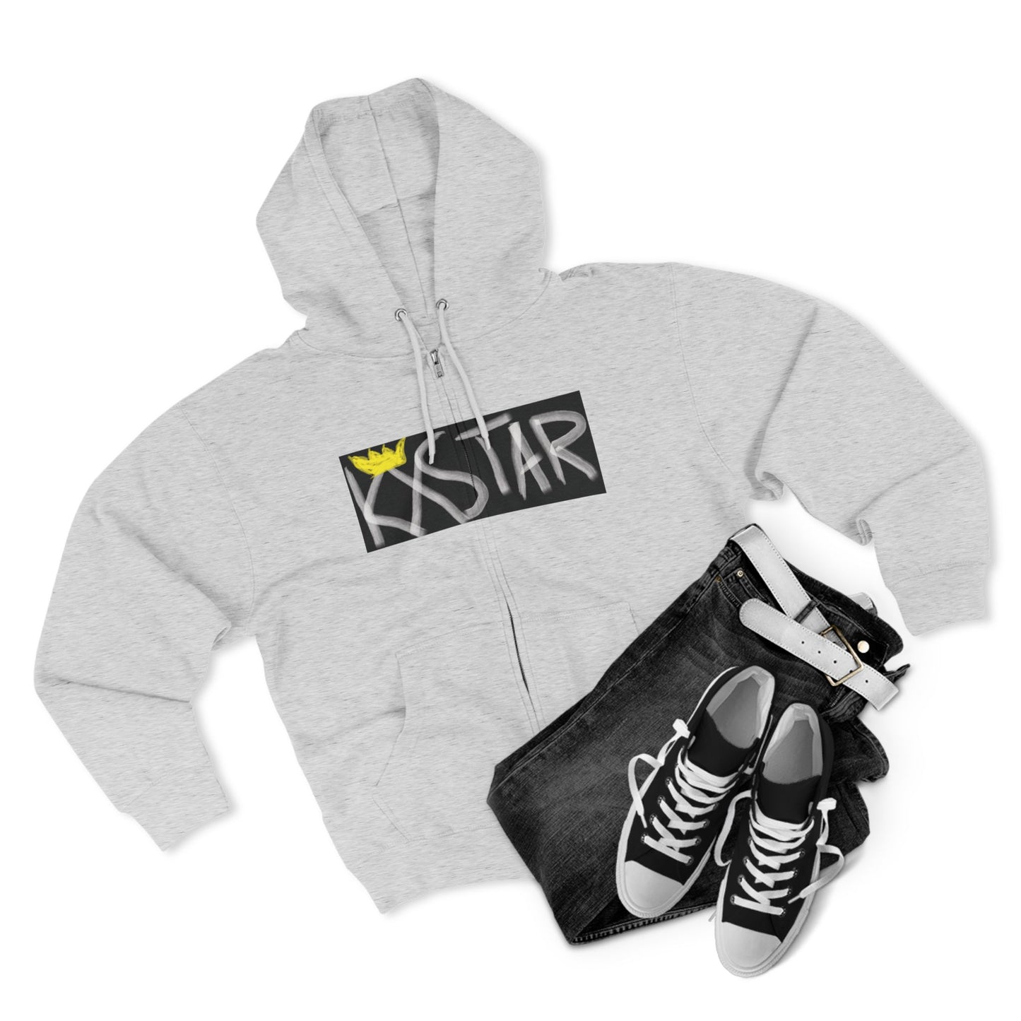 Unisex Zip Hoodie "KXSTAR"