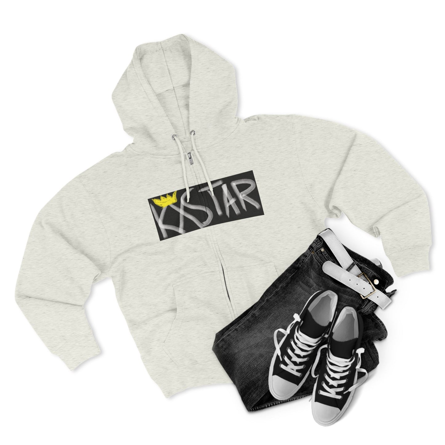Unisex Zip Hoodie "KXSTAR"