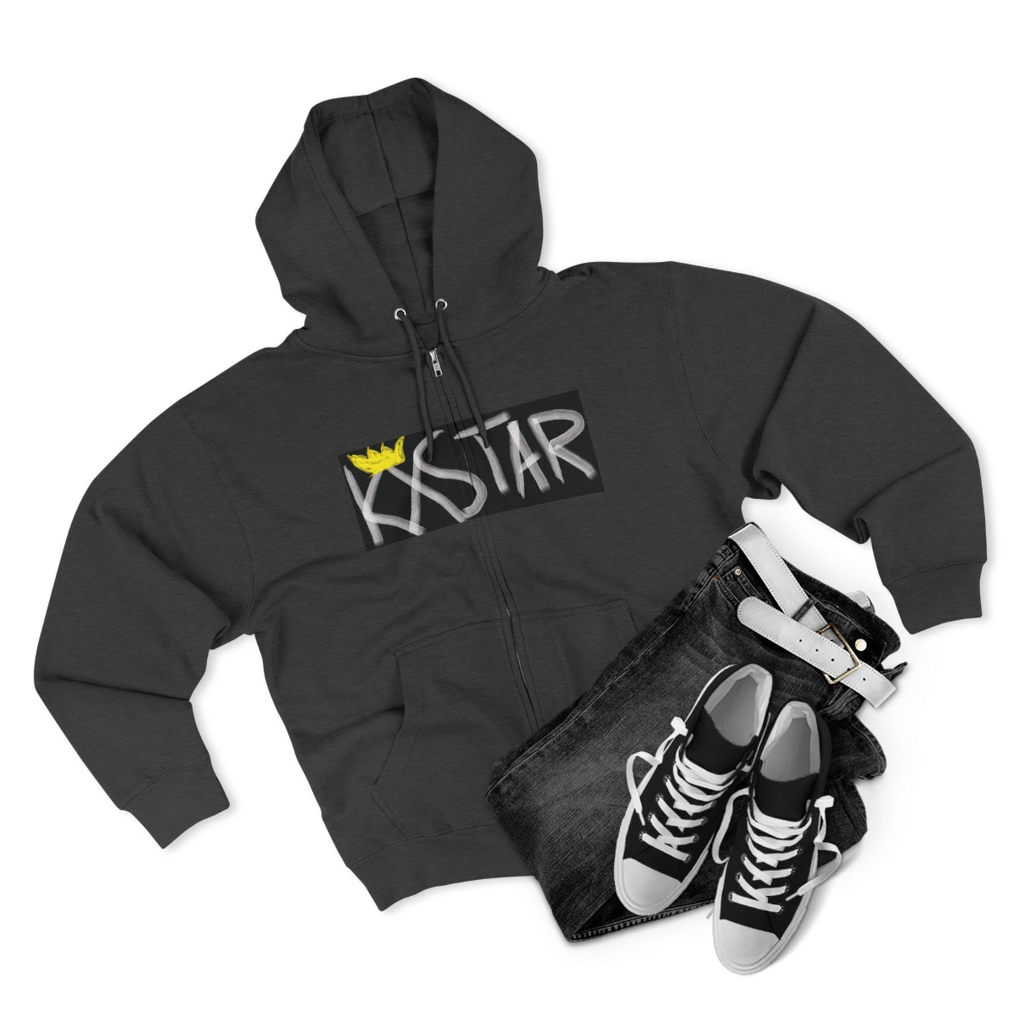 Unisex Zip Hoodie "KXSTAR"