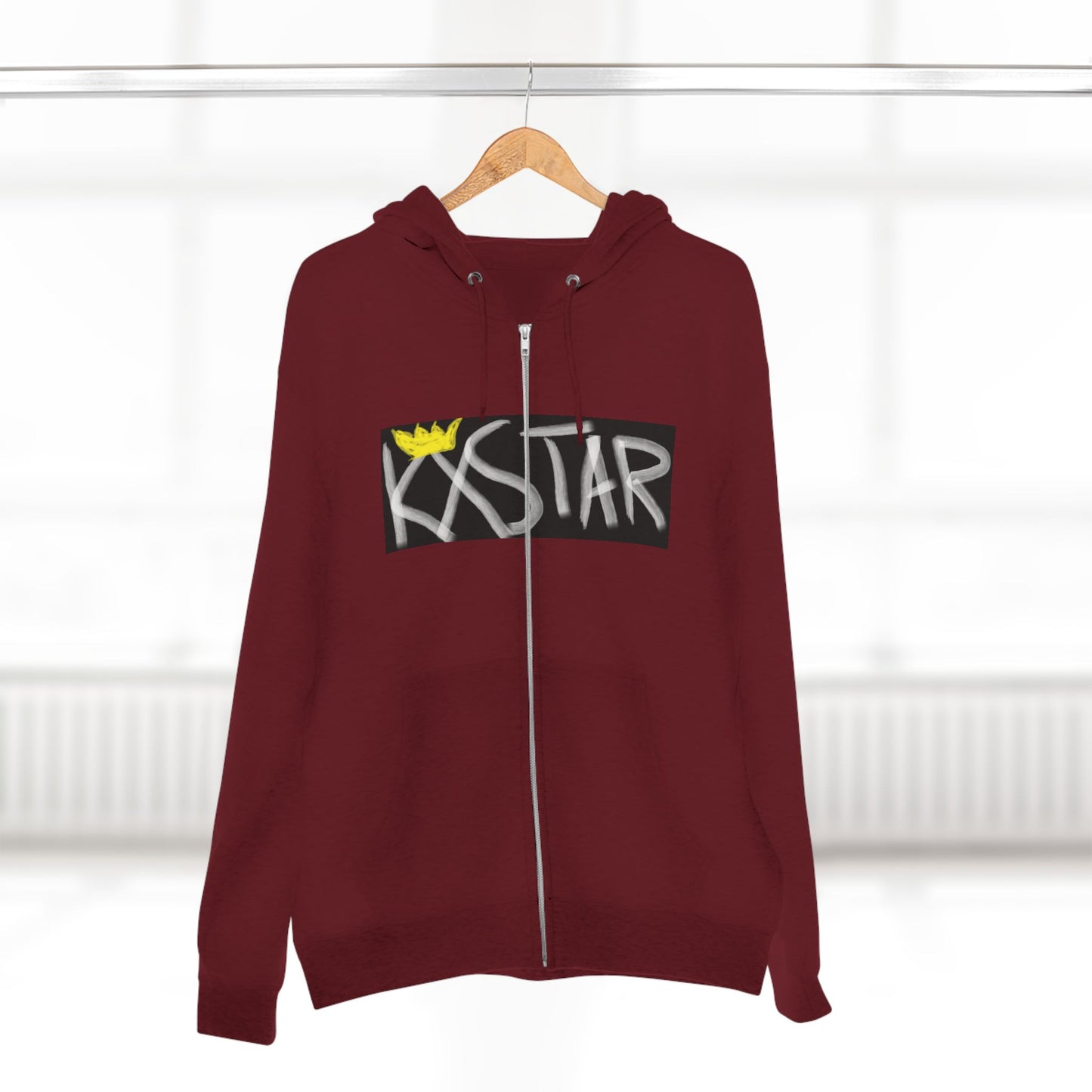 Unisex Zip Hoodie "KXSTAR"