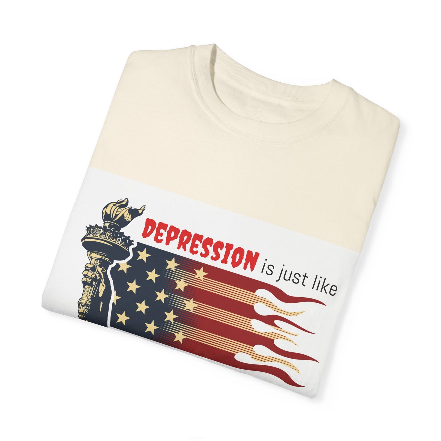 Unisex T-shirt "Depression & Taxes"