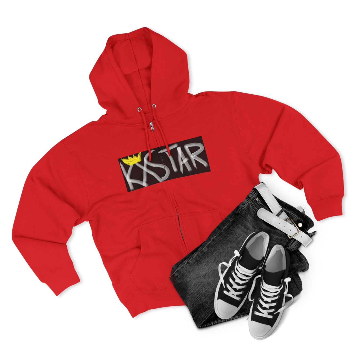 Unisex Zip Hoodie "KXSTAR"