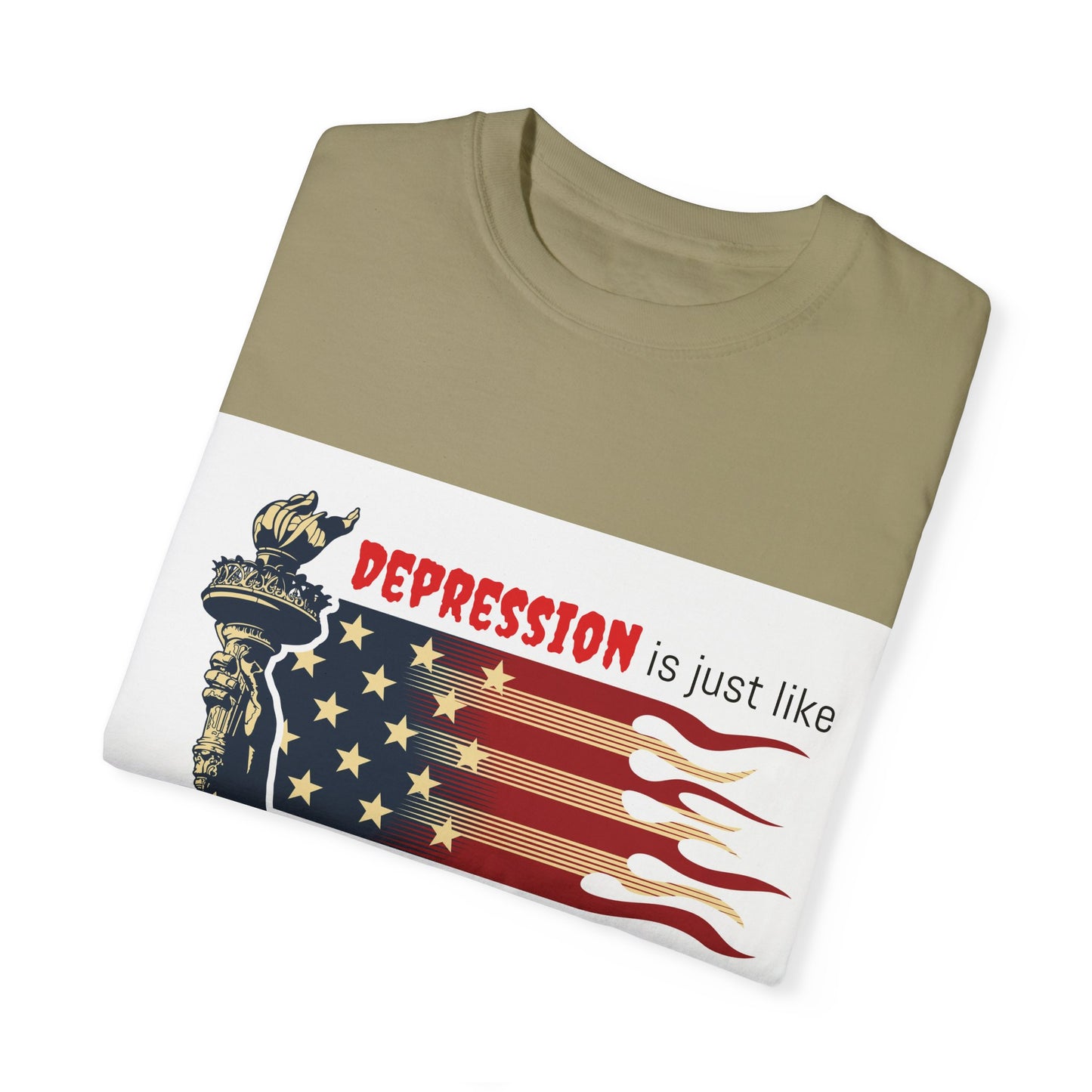 Unisex T-shirt "Depression & Taxes"