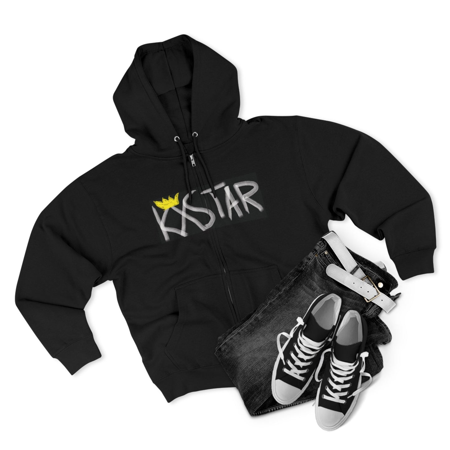 Unisex Zip Hoodie "KXSTAR"