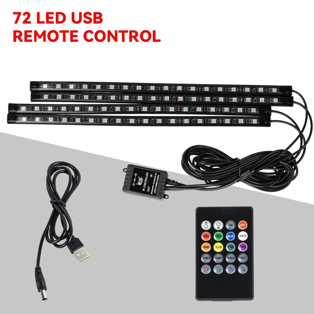Neon LED Car Foot Light