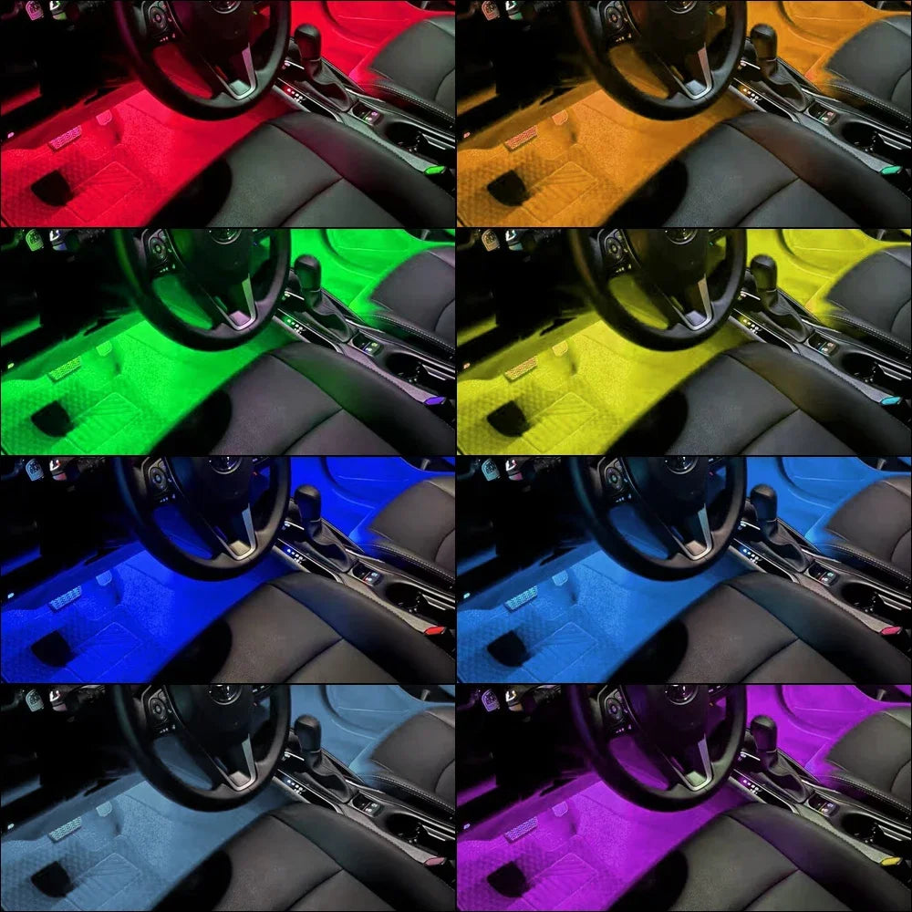 Neon LED Car Foot Light