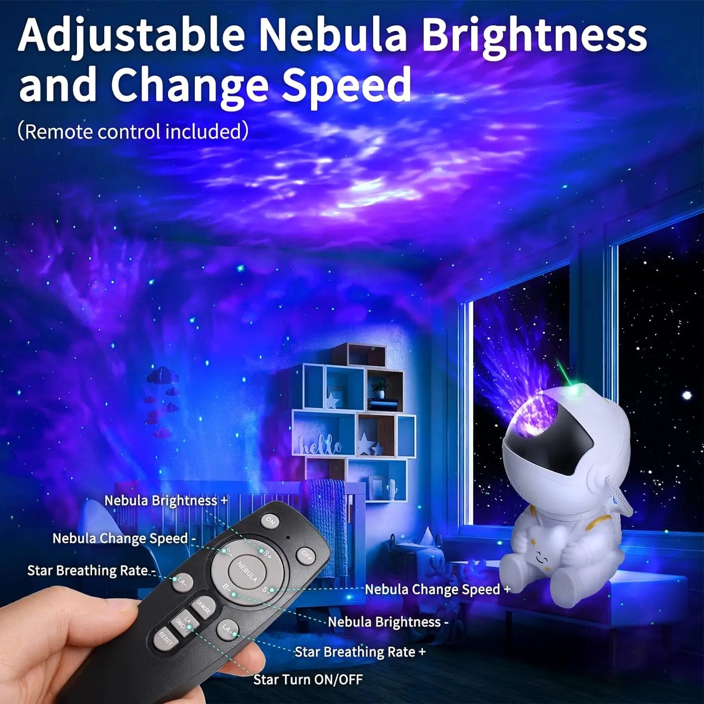 Astronaut Projector LED Night Light