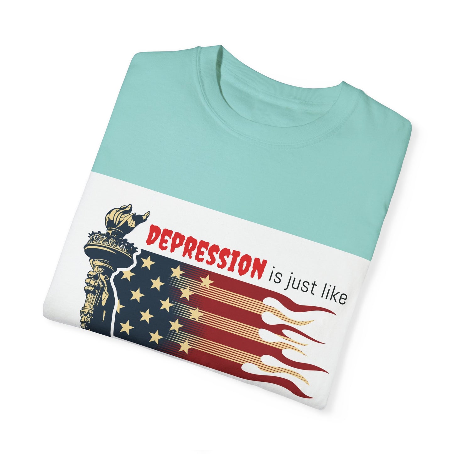 Unisex T-shirt "Depression & Taxes"