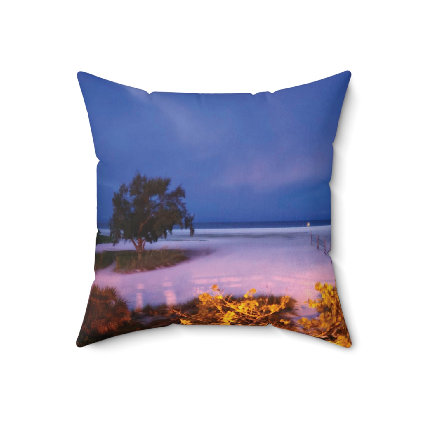Spun Polyester Square Pillow