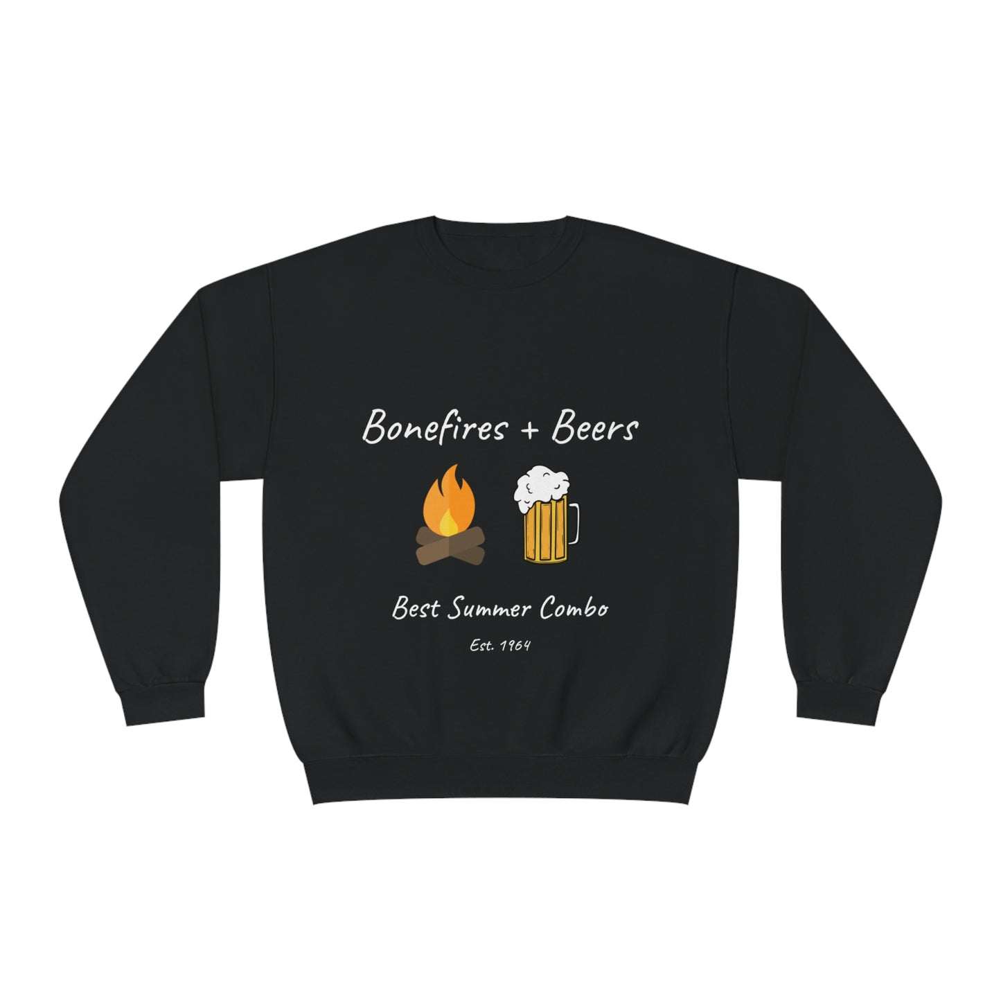 Unisex NuBlend® Sweatshirt "Bonfires + Beer"