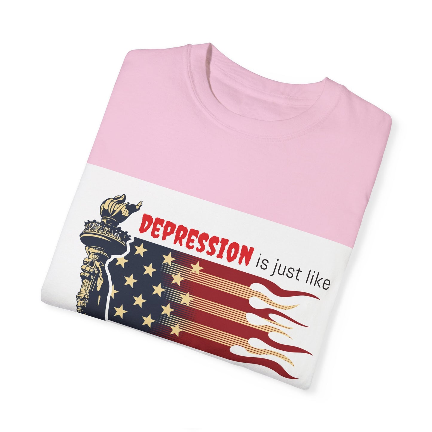 Unisex T-shirt "Depression & Taxes"