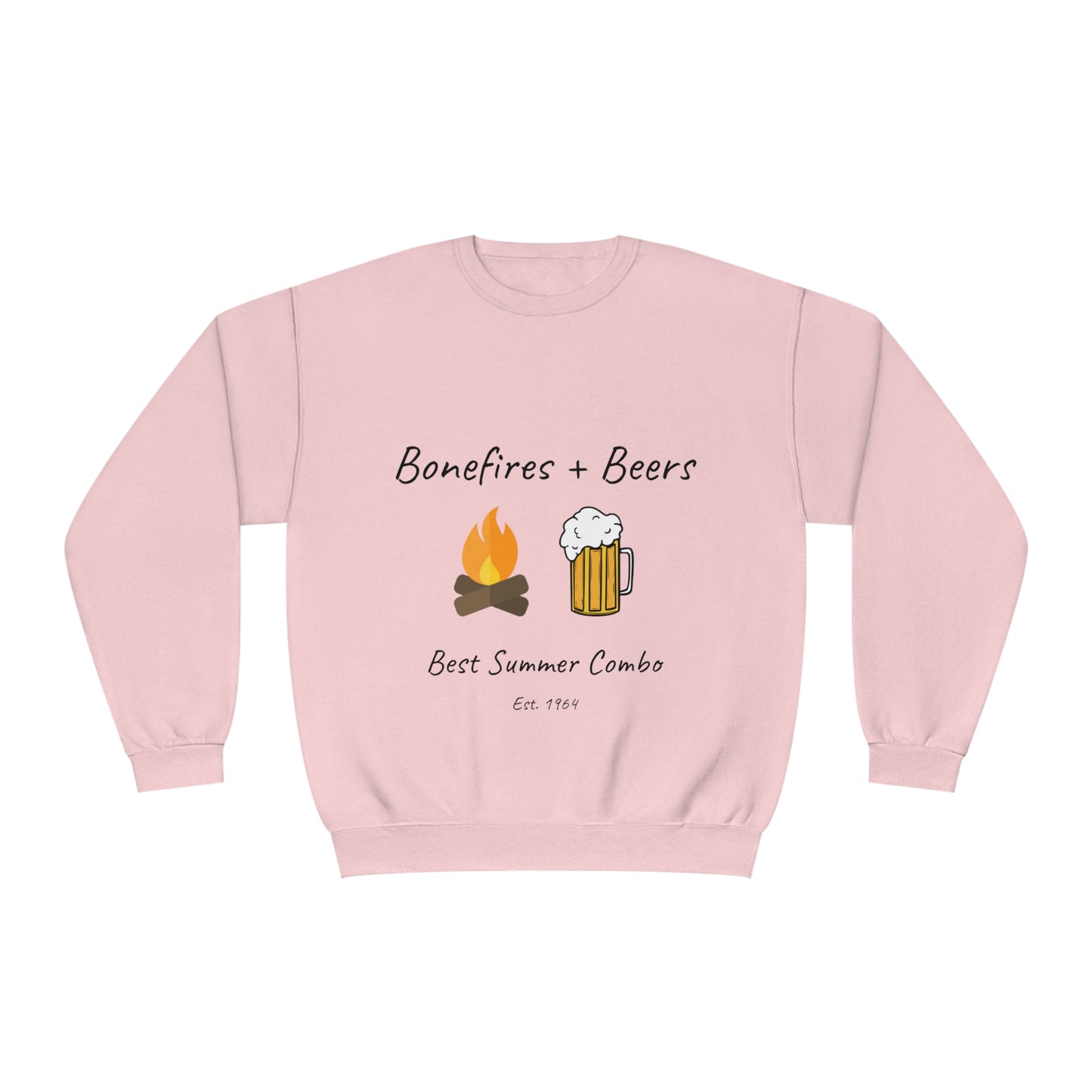 Unisex NuBlend® Sweatshirt "Bonfires + Beer"