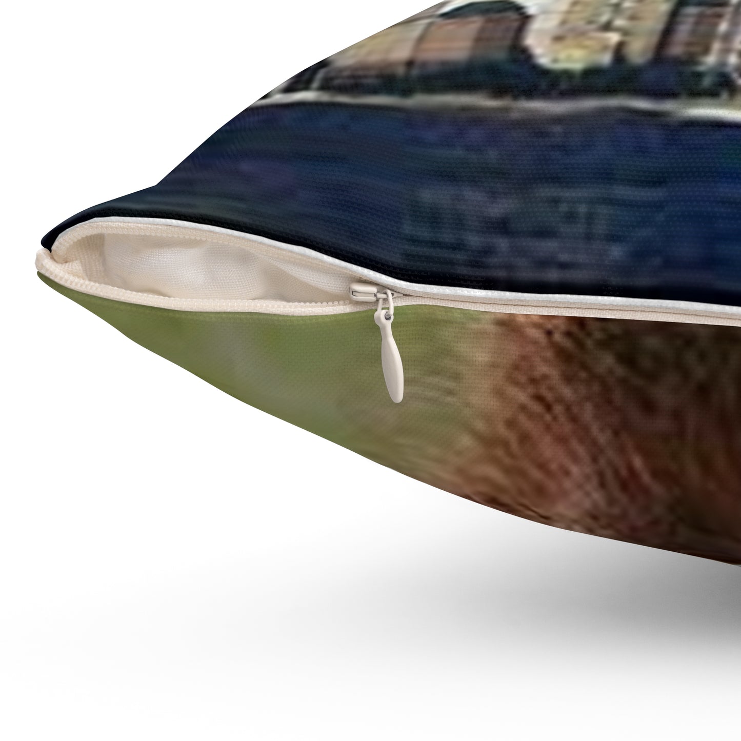 Polyester Square Pillow, Double Sided