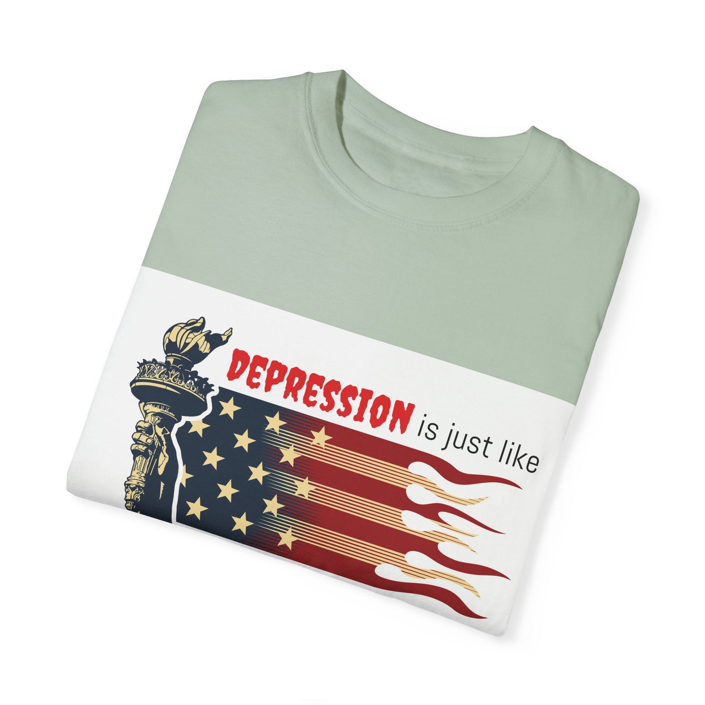 Unisex T-shirt "Depression & Taxes"