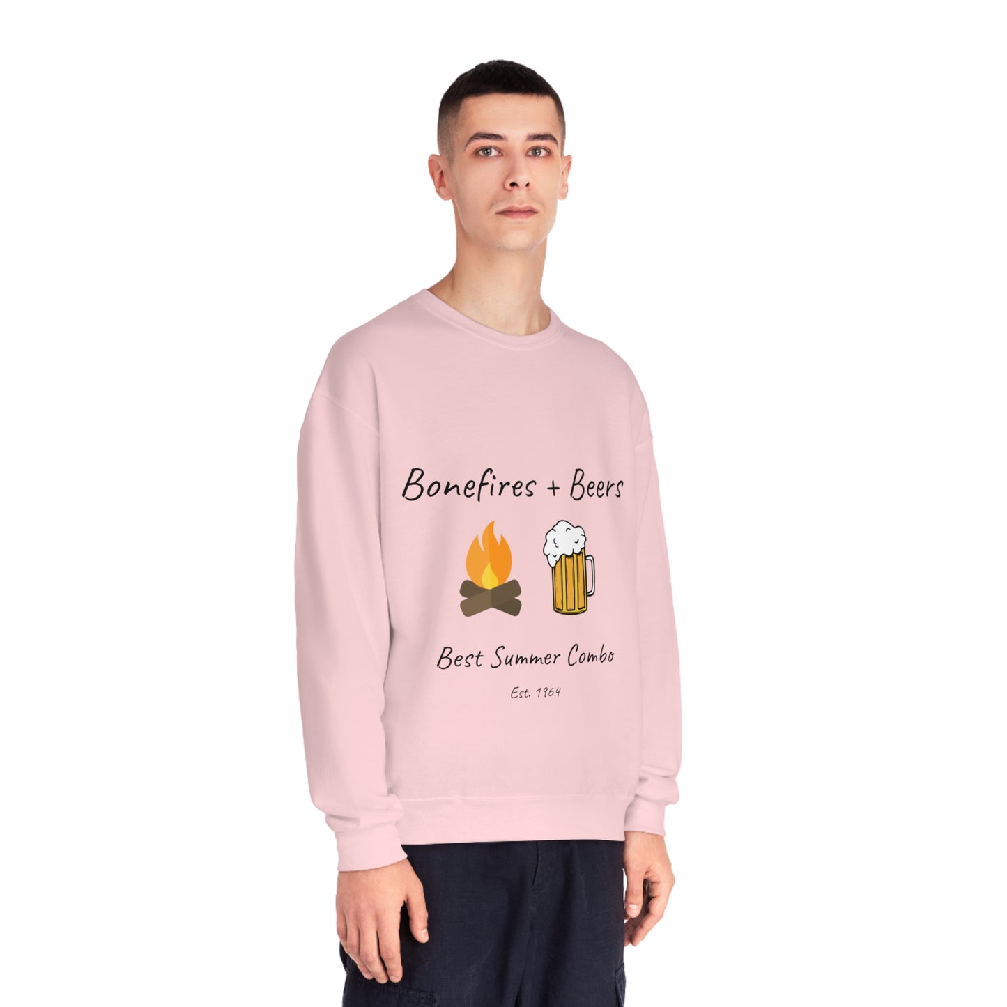 Unisex NuBlend® Sweatshirt "Bonfires + Beer"