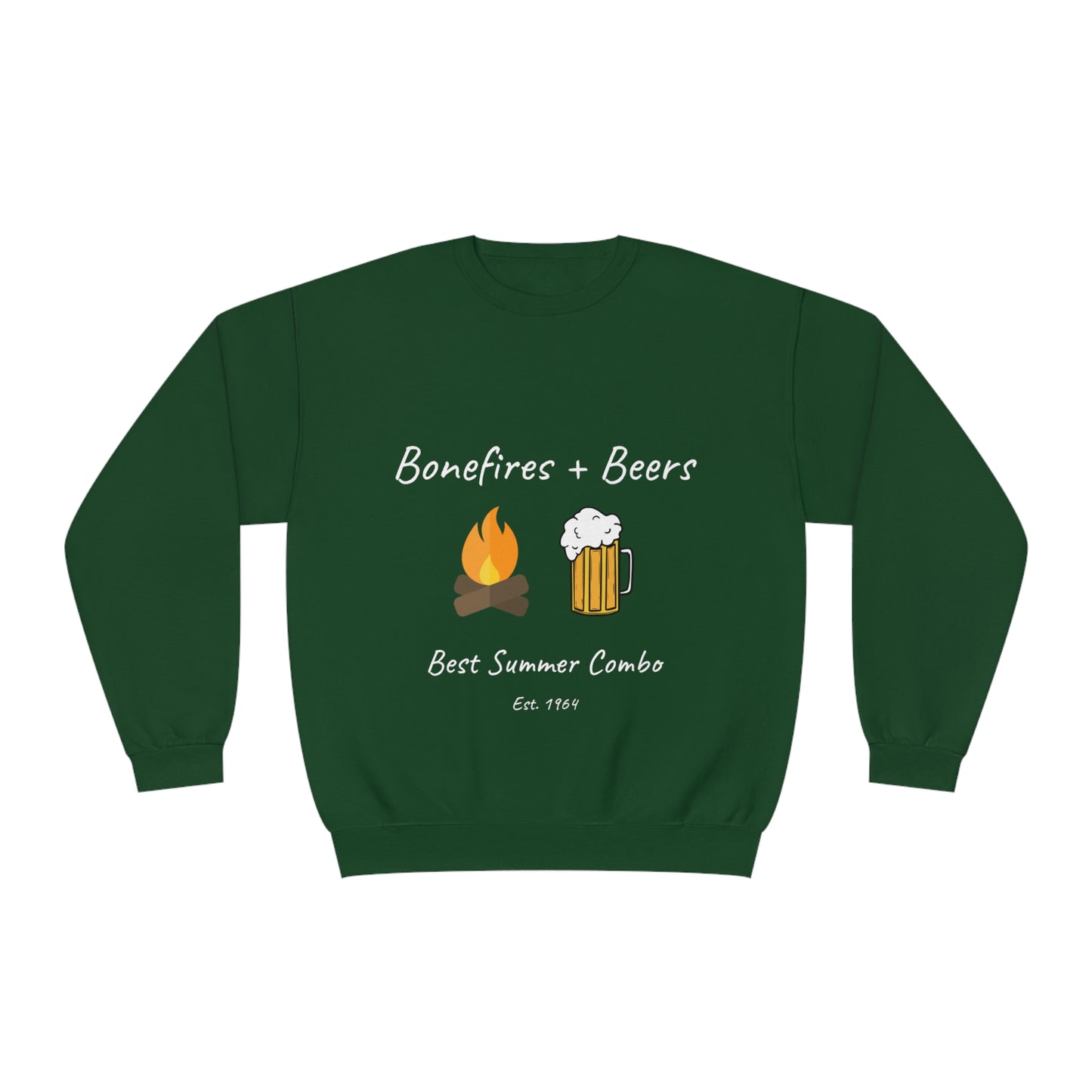 Unisex NuBlend® Sweatshirt "Bonfires + Beer"