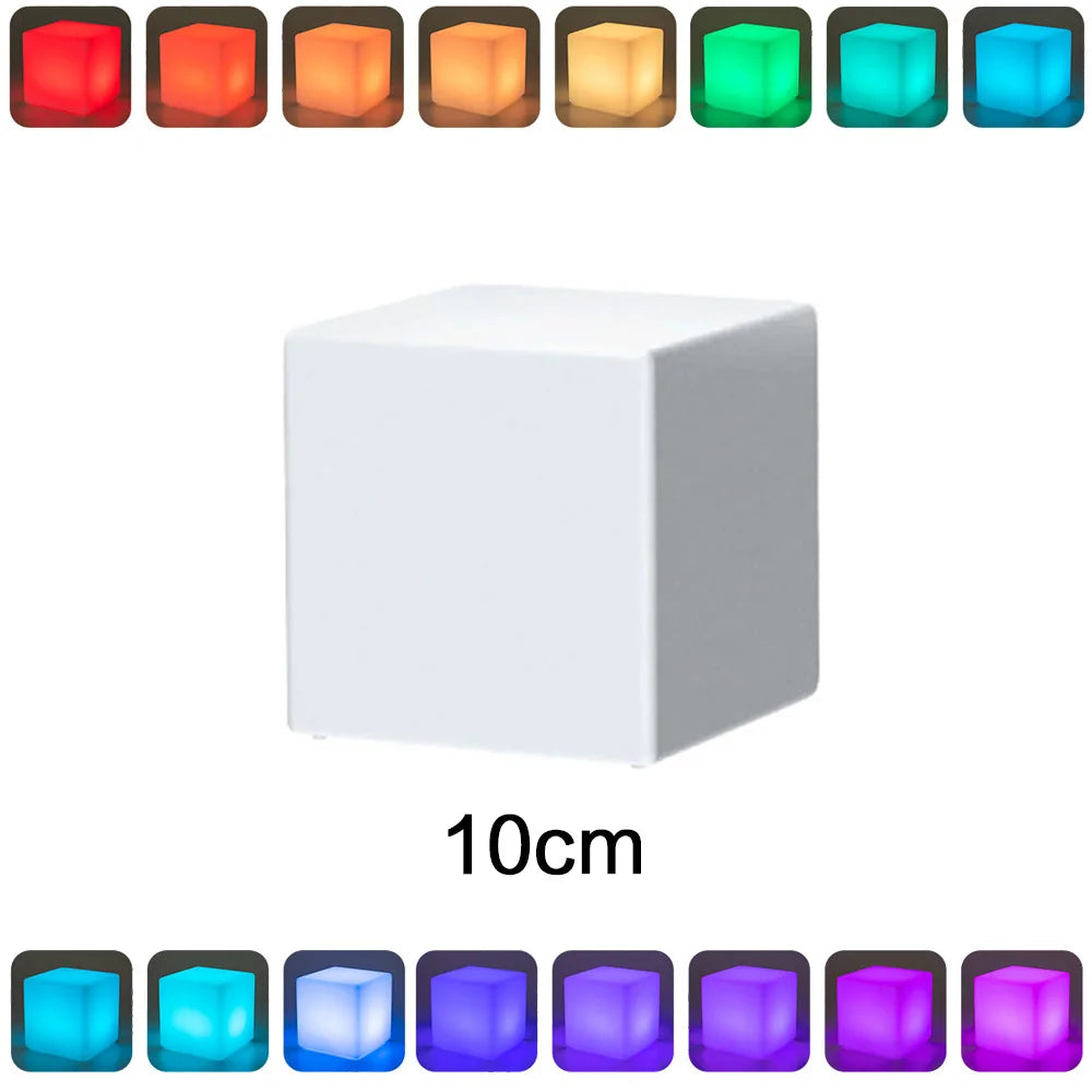 USB Rechargeable LED Light Cube