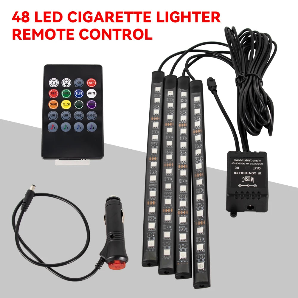 Neon LED Car Foot Light