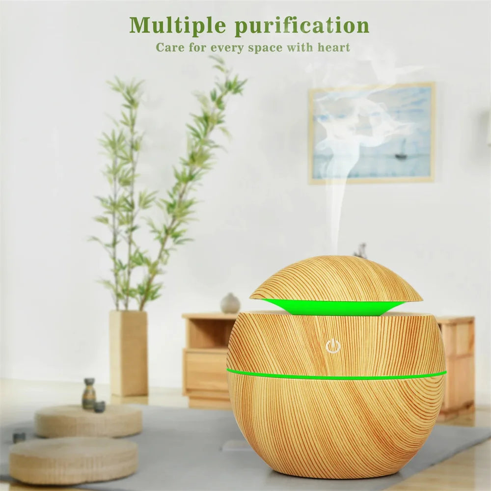 Wood-look Essential Oil Humidifier