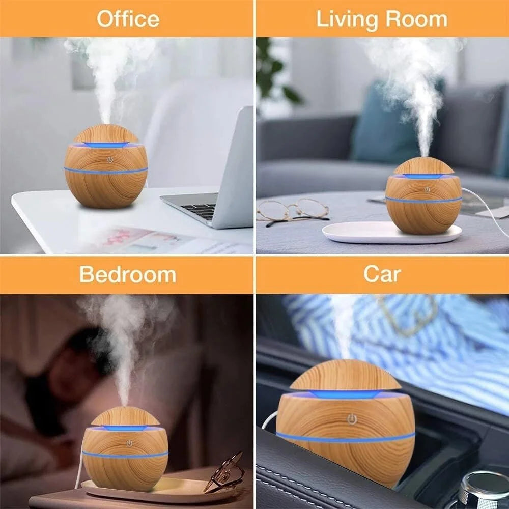 Wood-look Essential Oil Humidifier