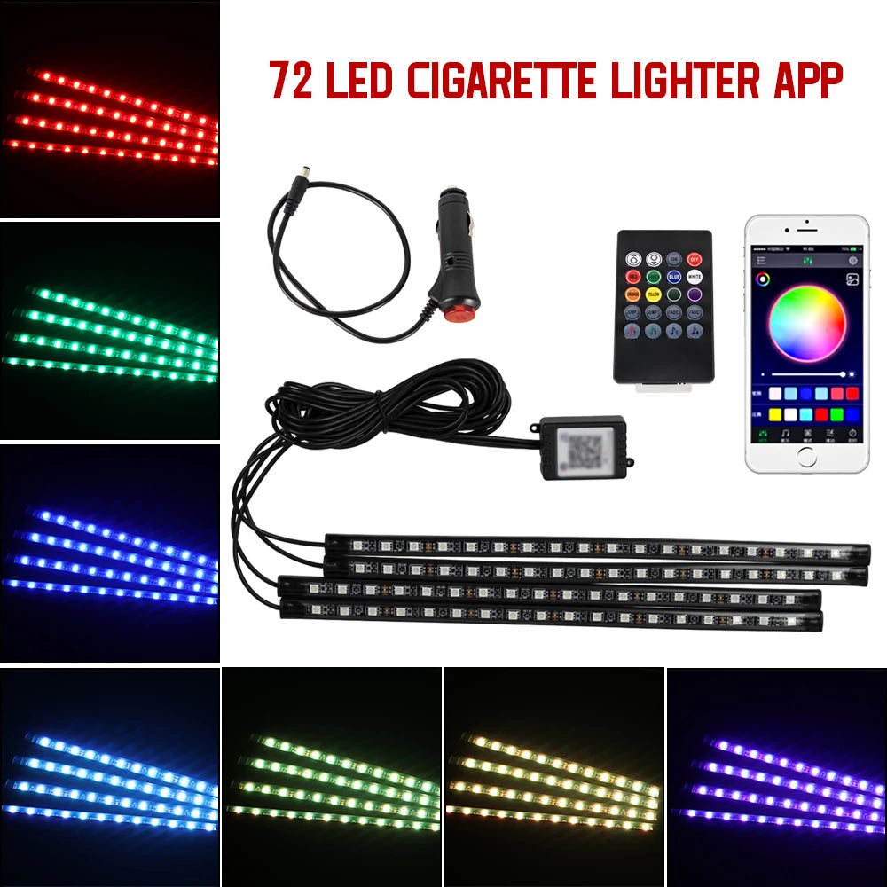 Neon LED Car Foot Light