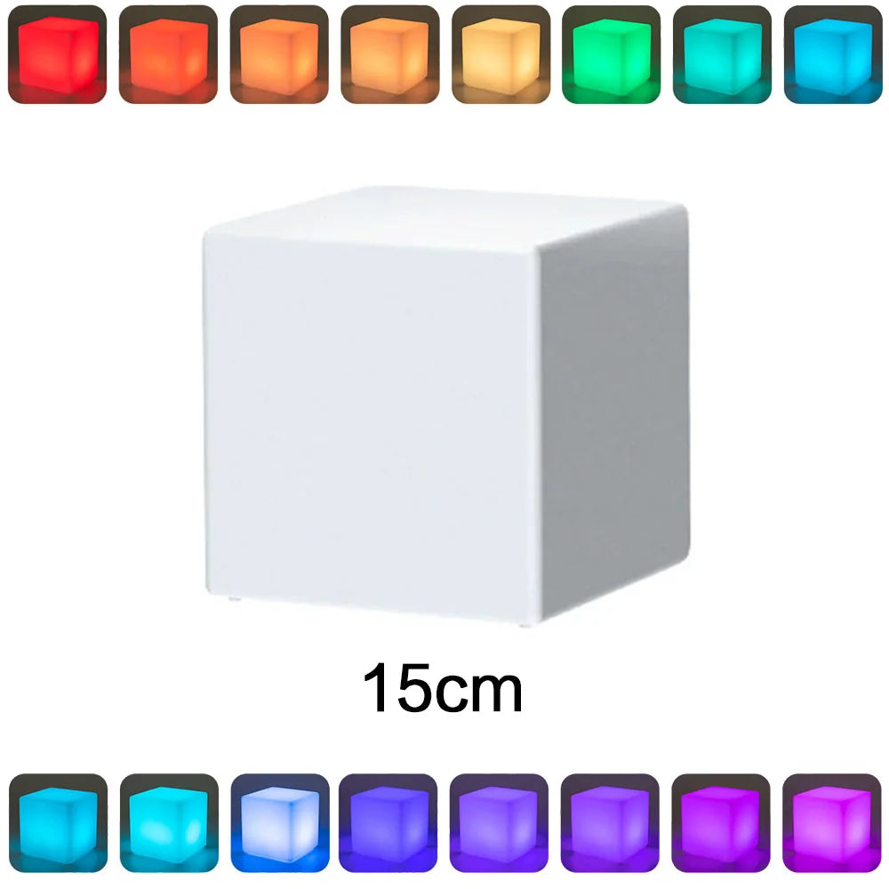 USB Rechargeable LED Light Cube