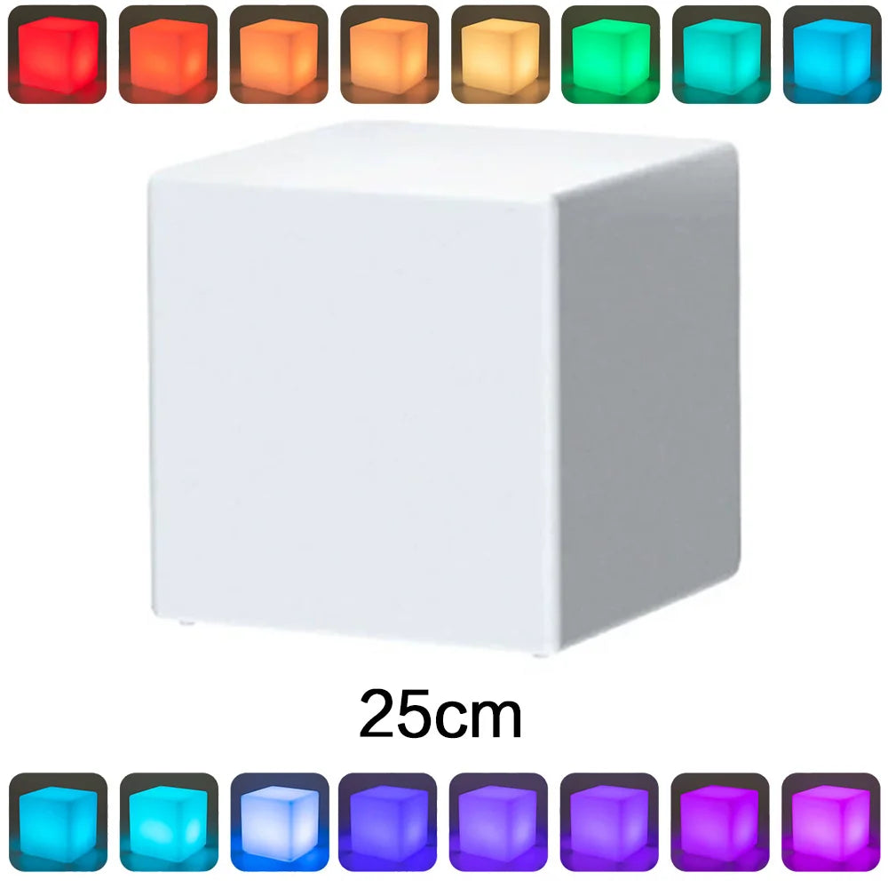 USB Rechargeable LED Light Cube