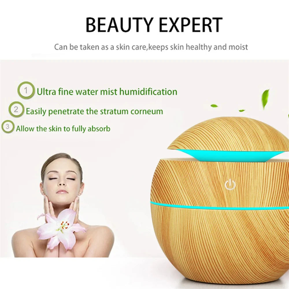 Wood-look Essential Oil Humidifier
