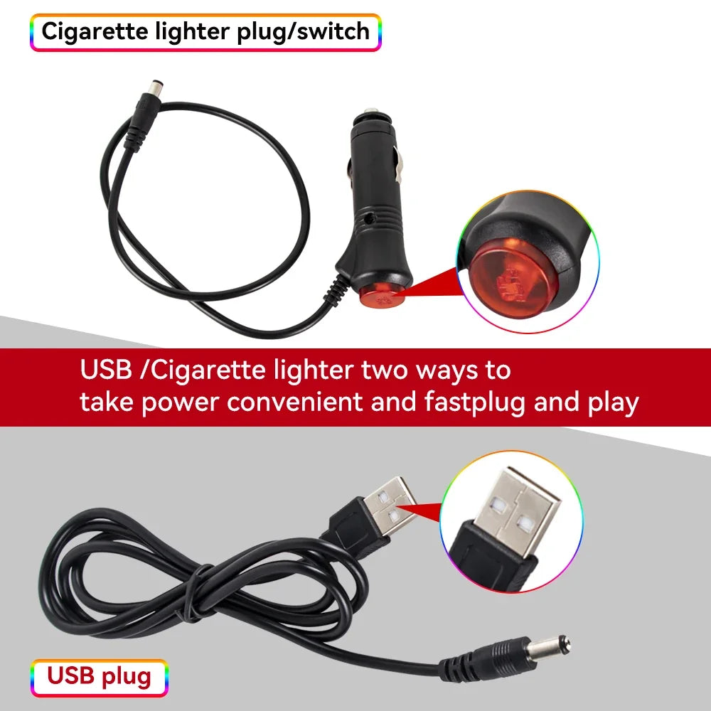 Neon LED Car Foot Light